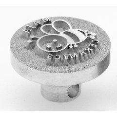 Pieczątka do gliny - fi 20-23 metalowa